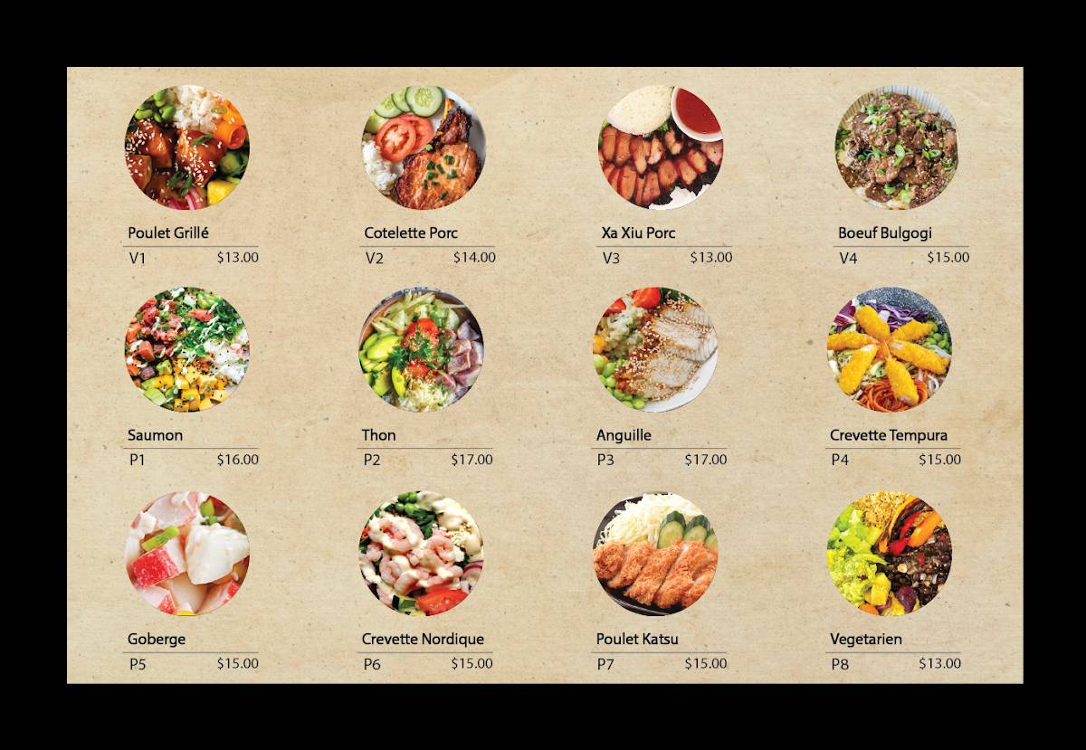 Menu de Lê Bol
