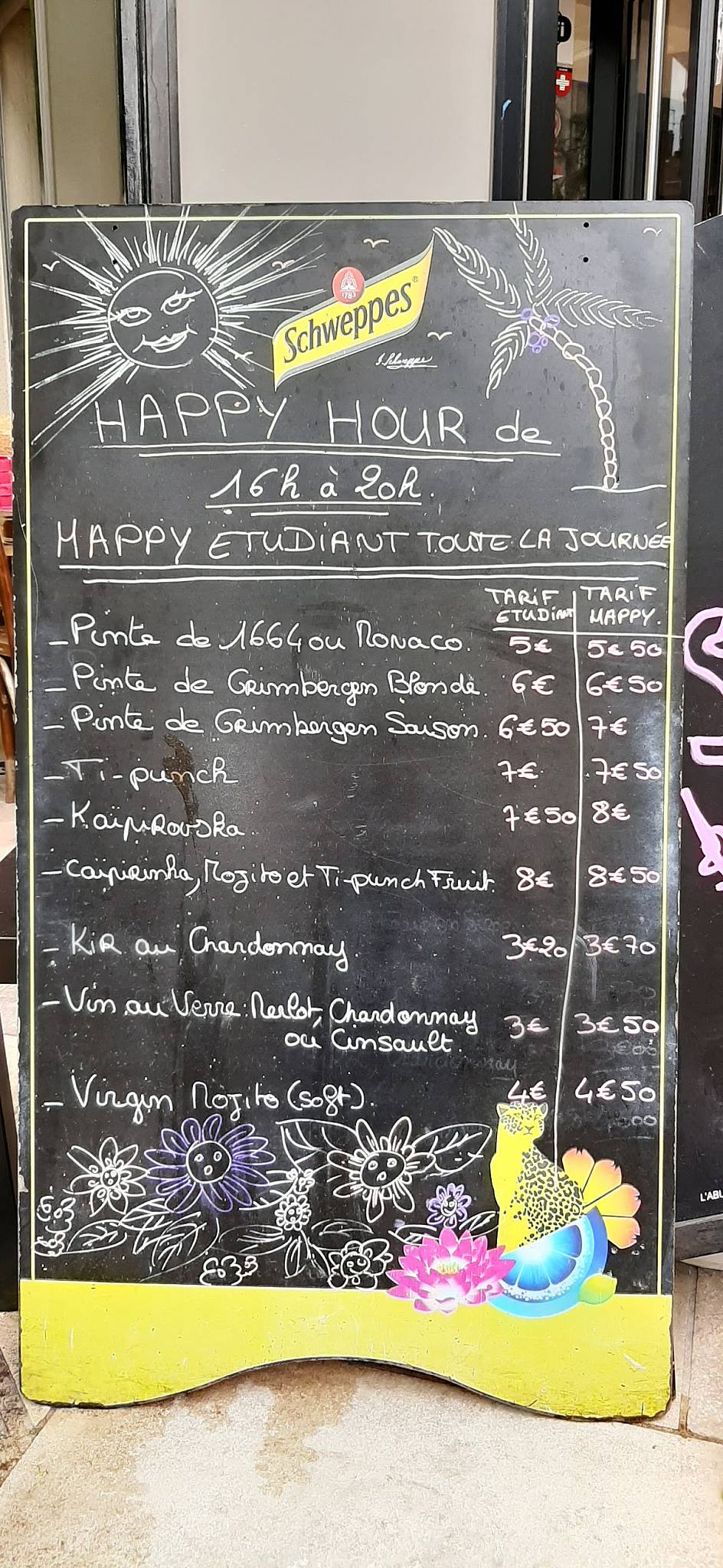 Menu de Le Rouge Gorge Montrouge