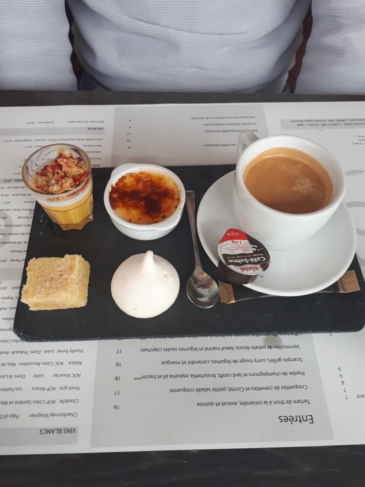 Menu de Sésame