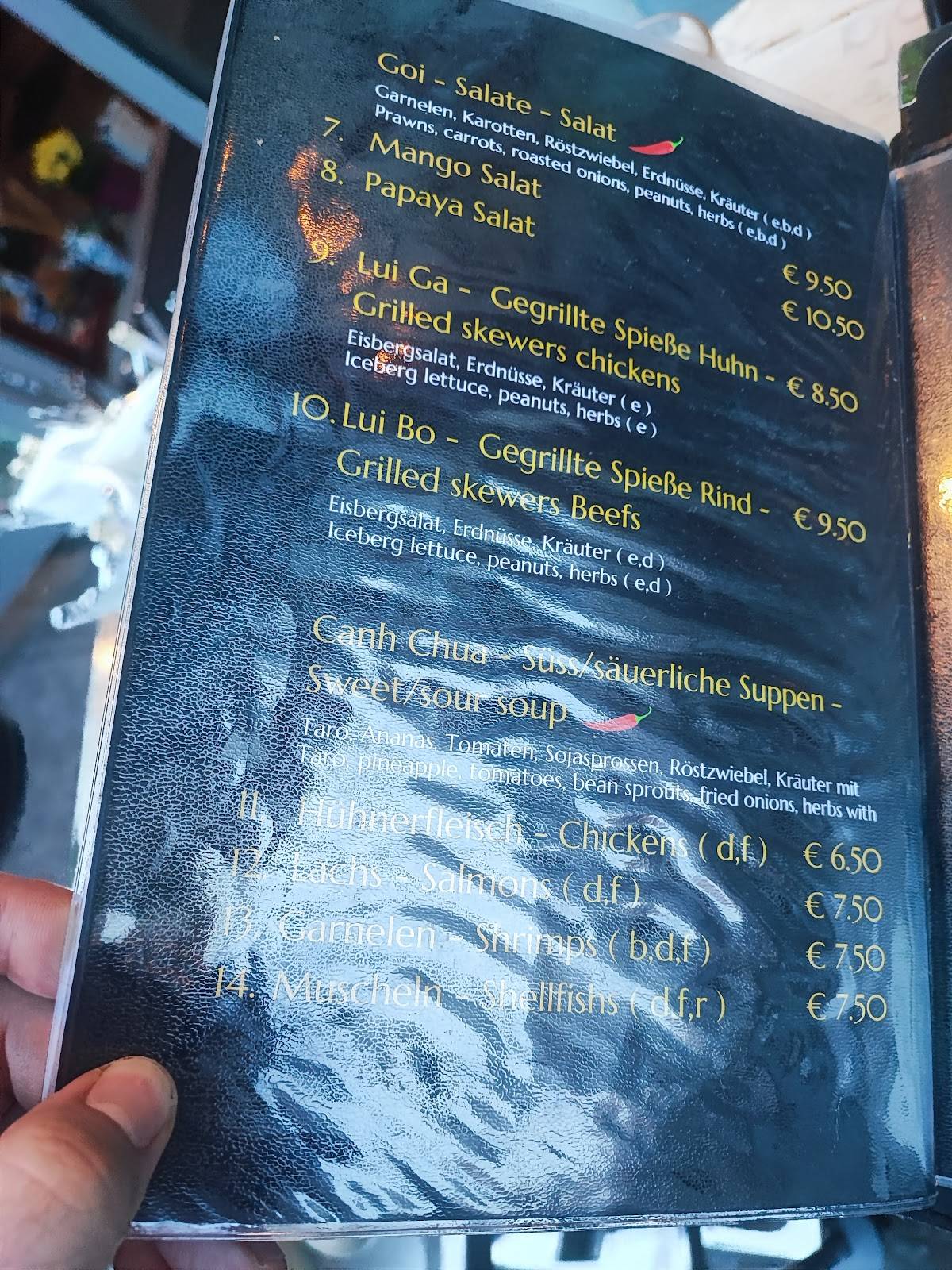 Menu de Lily's Kitchen