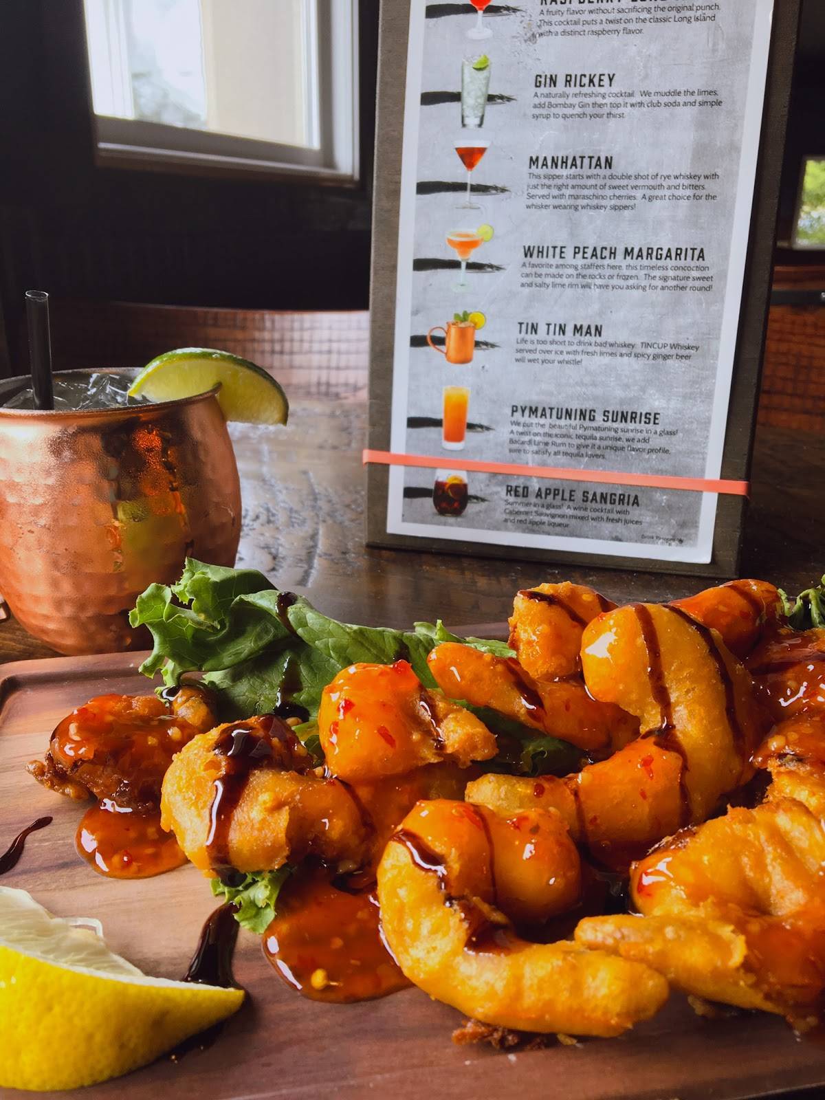 Menu at The Crooked Paddle pub & bar, Linesville