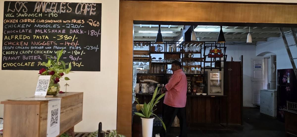Los angeles Café Fort Kochi menu