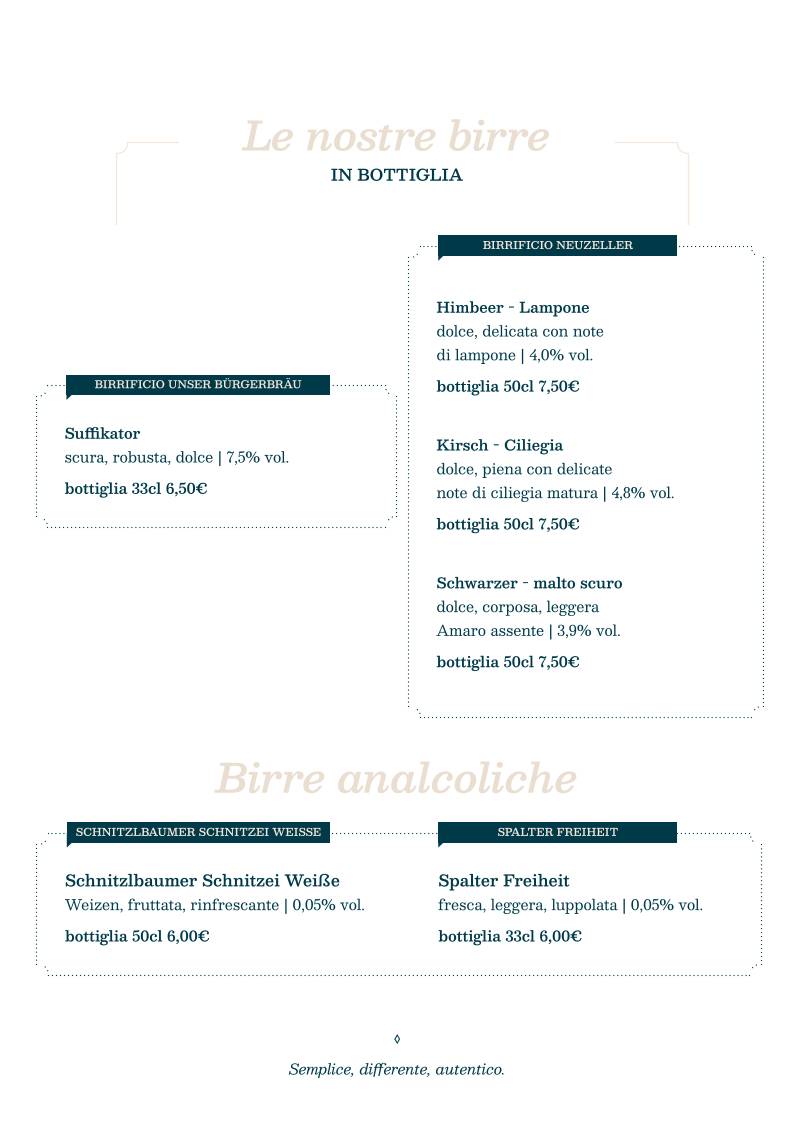 Menu di Loto 
