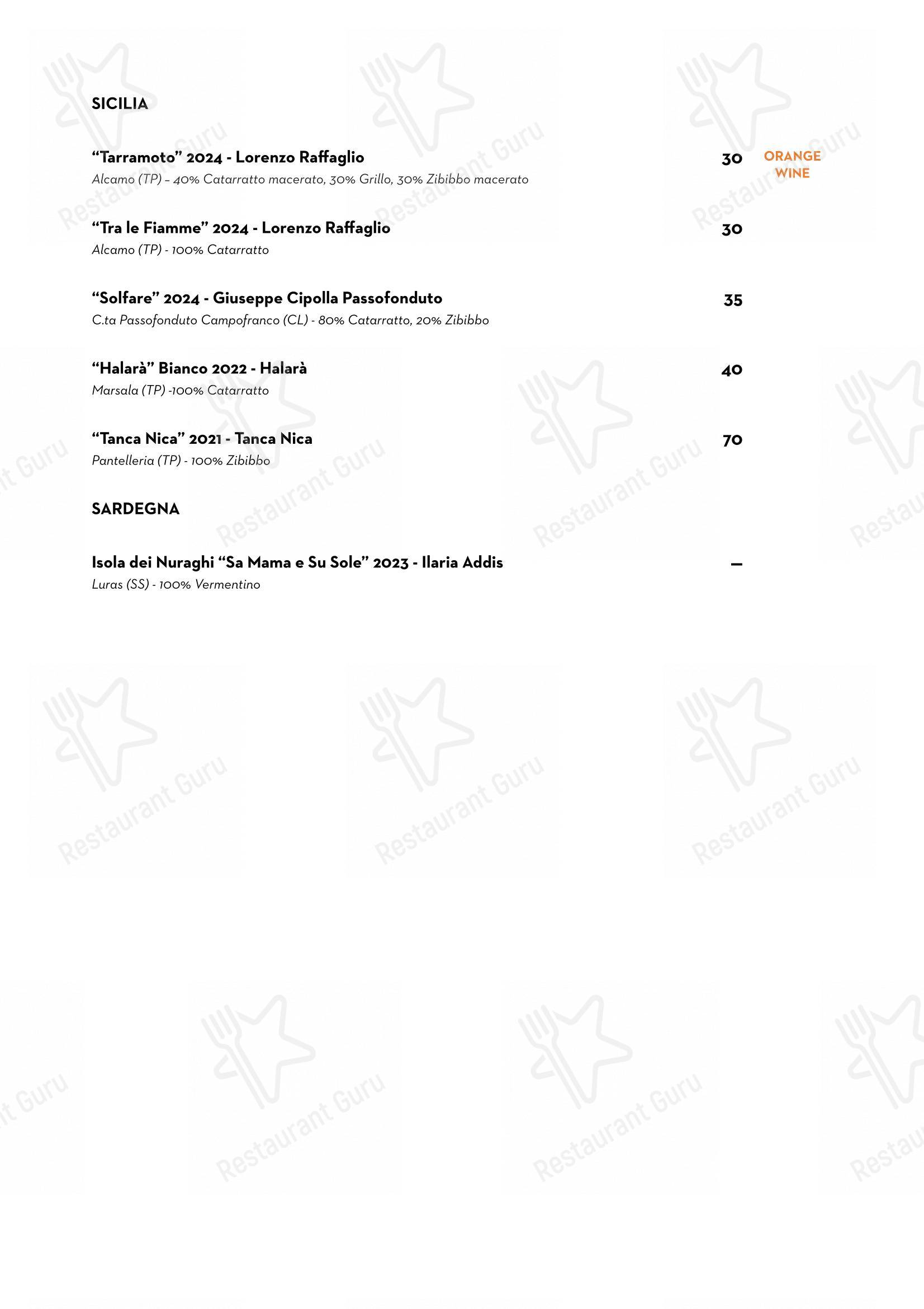 Luce Ristorante in Perugia - Menu