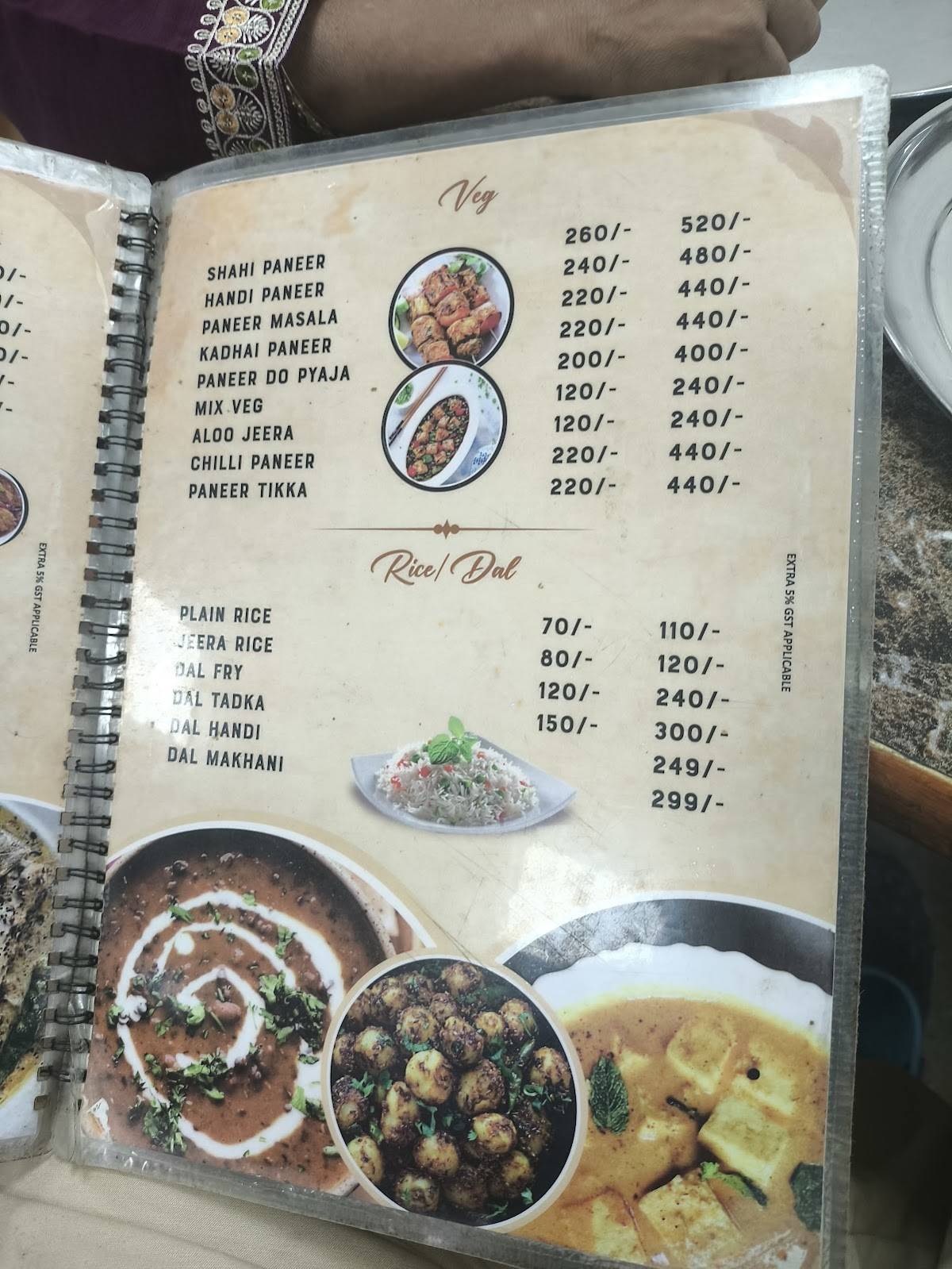 Champaran meat house menu