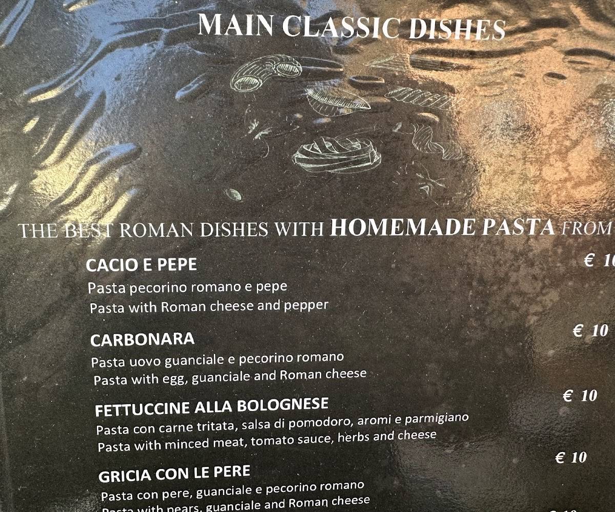 Menu di Luma Bistrò 