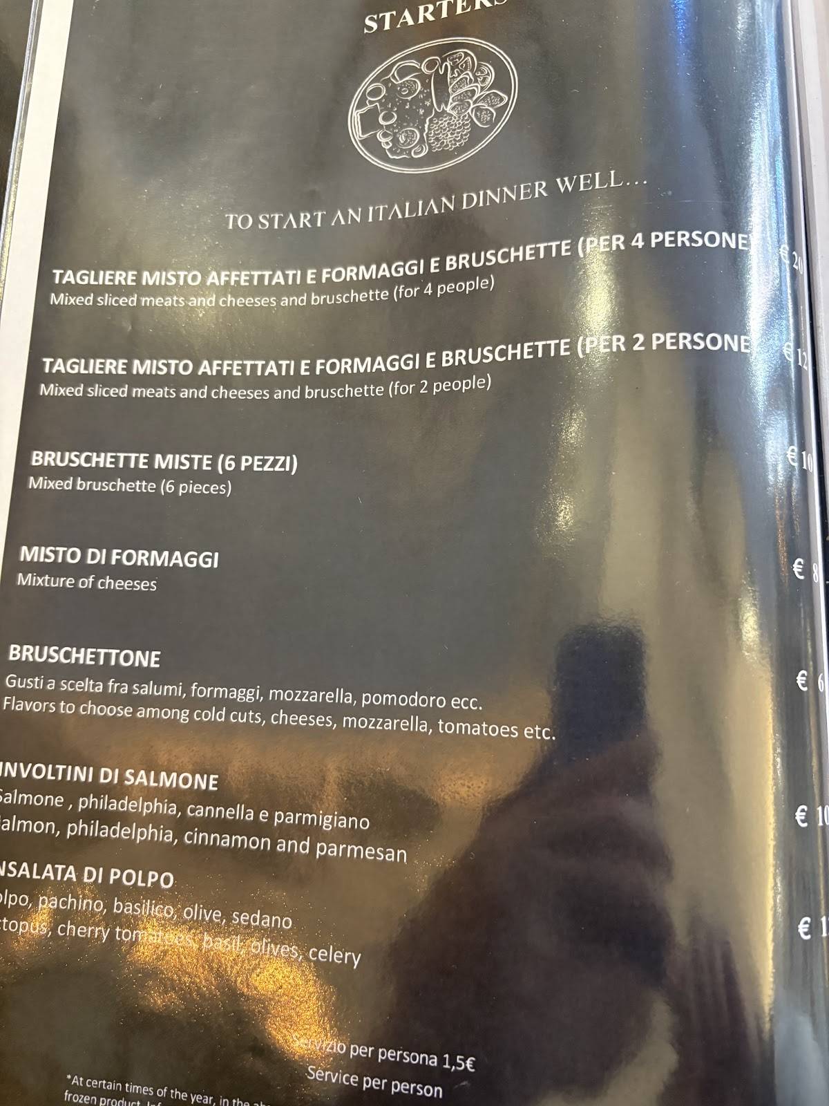Menu di Luma Bistrò 