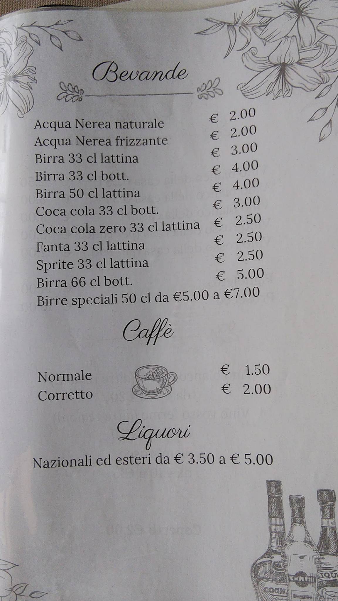 Menu di Mo Pizza di Biscaglia Mattia 