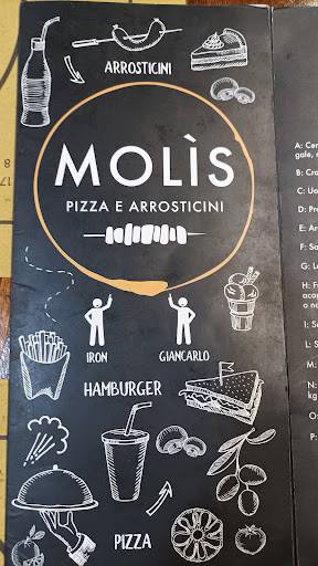 Menu di MOLIS Pizza e Arrosticini 