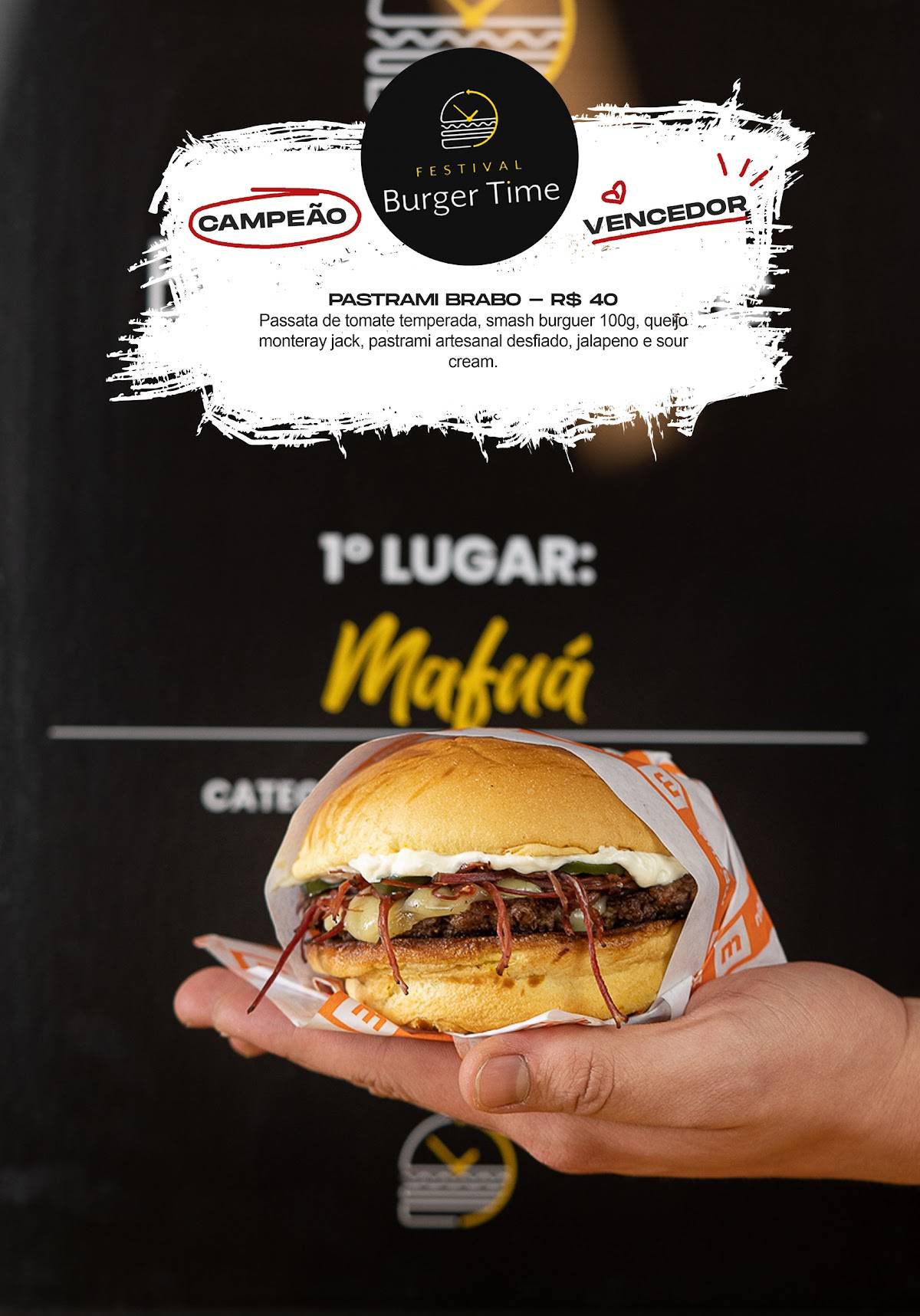 Mafuá Burger cardápio