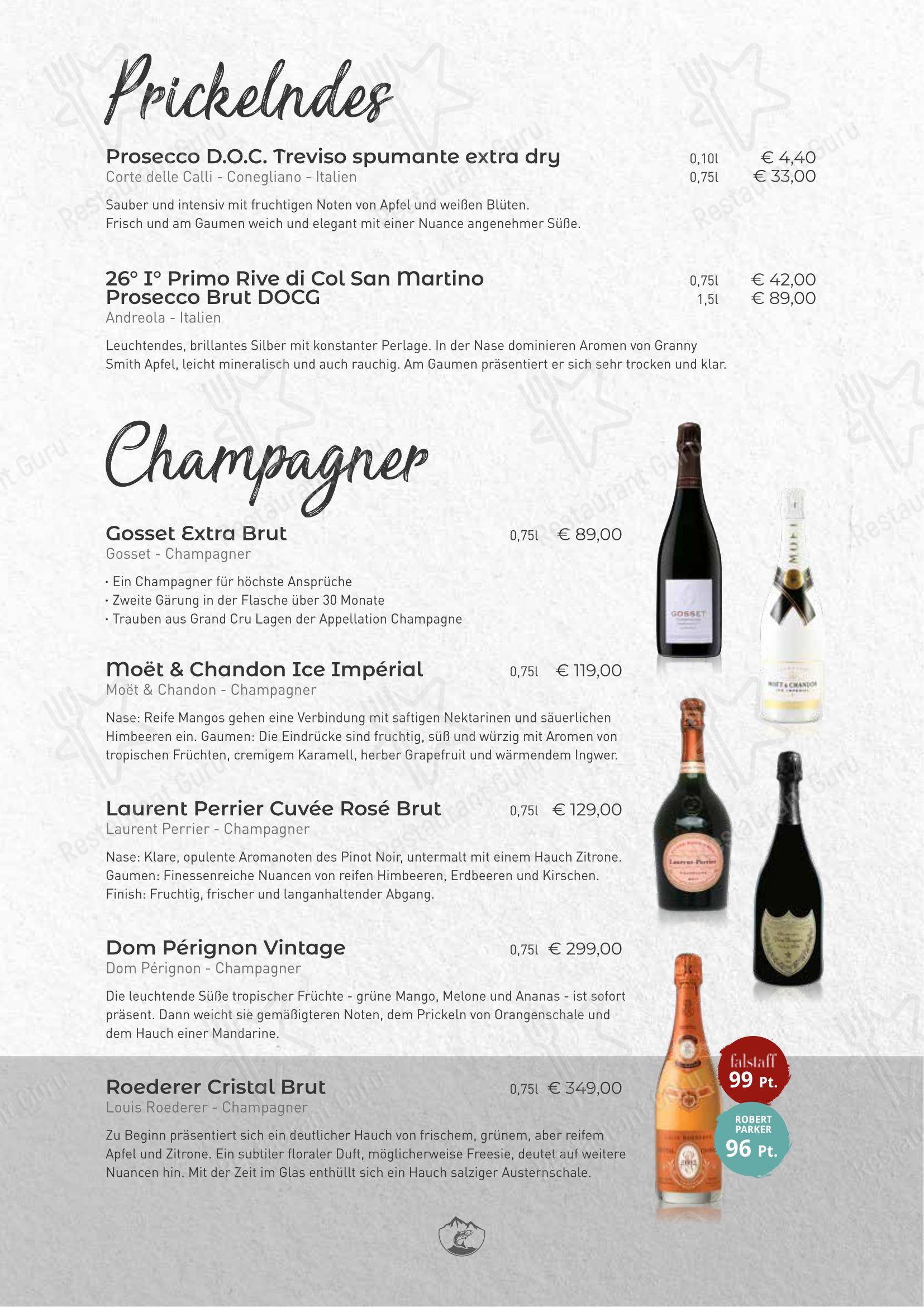 Menu pour Malerwinkel Rattenberg - 菜单