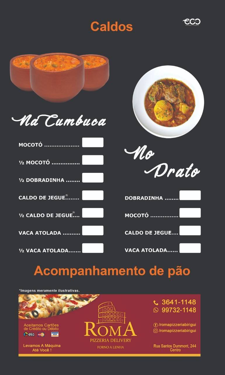 Mané Simpatia Tradicional " o famoso é aqui" cardápio
