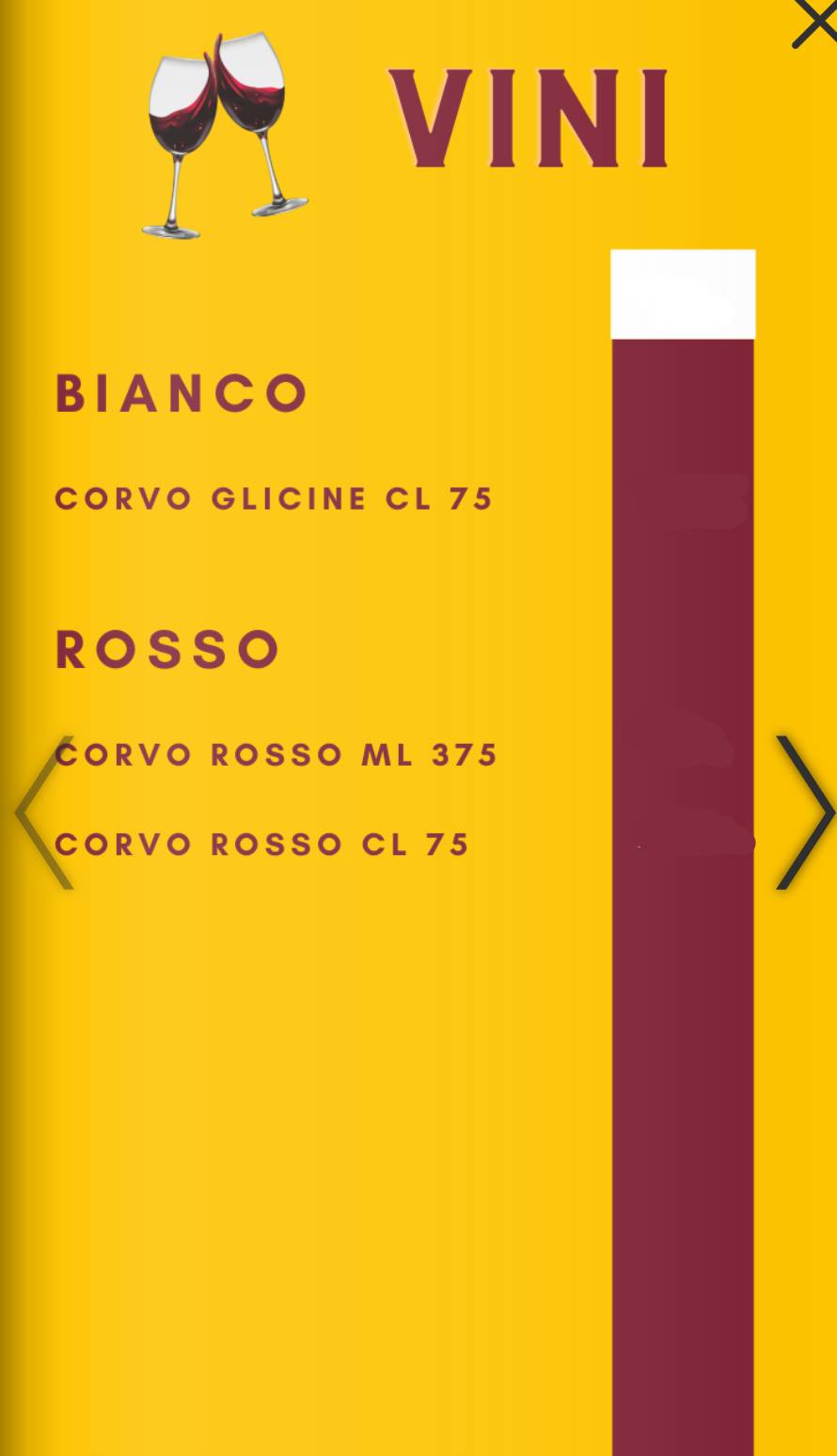 Menu di Manidas Pizzeria & Barbecue 