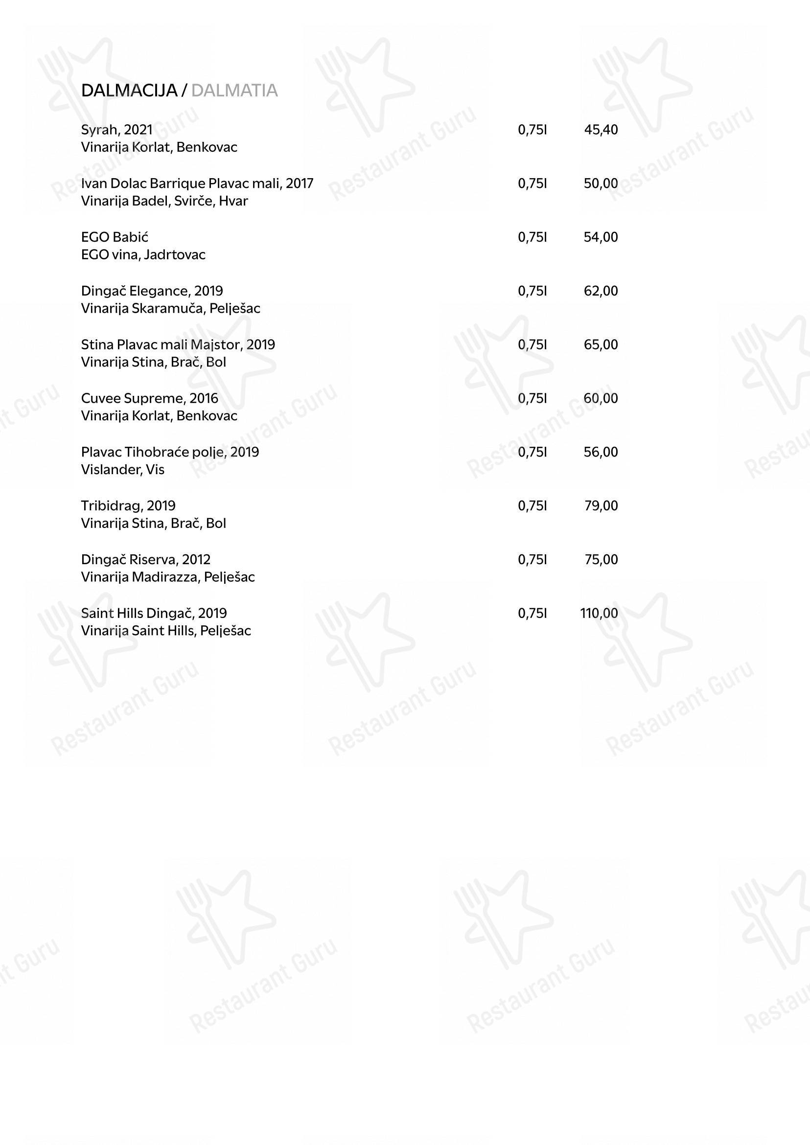 Menu di Maredo grill - 菜单