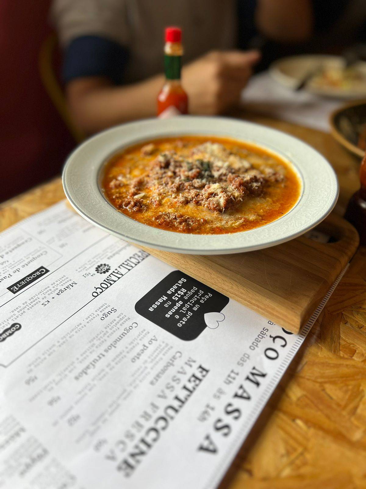 Massa Pizzaria cardápio