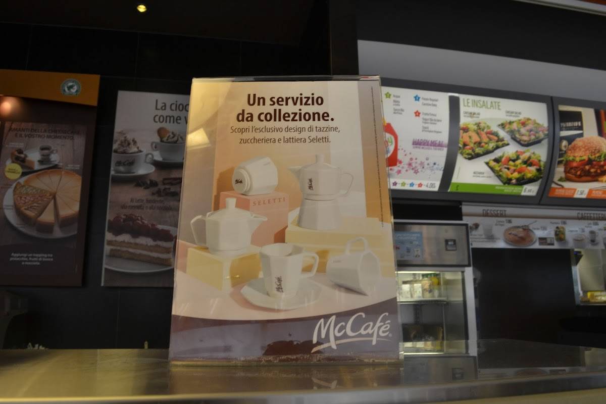 Menu di Mcdonald's Vicenza Mall 