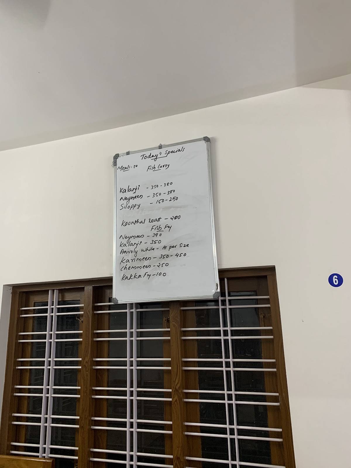 Meeshakkaran Dileepettante Kada menu