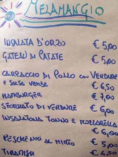 Menu di Melabevo Wine Cafe 