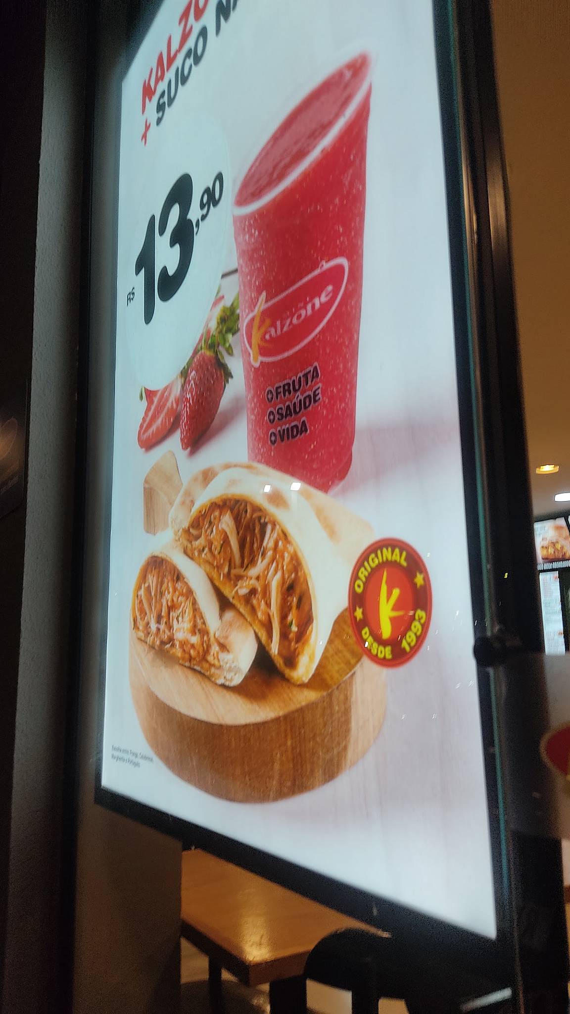 Mini Kalzone Guanabara cardápio