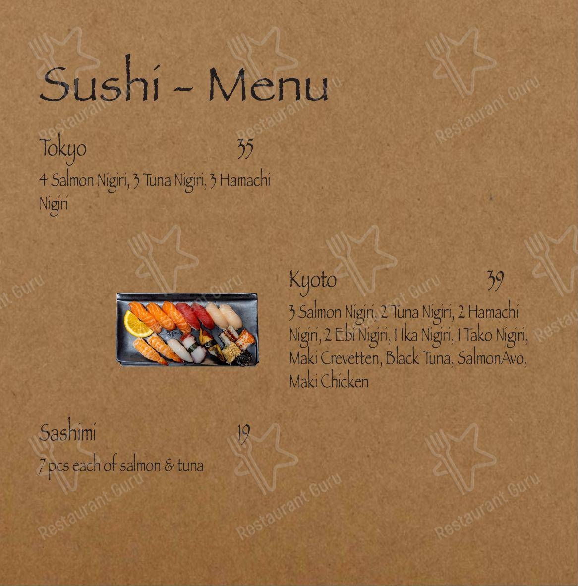 Menu bar per Minine in Zurigo