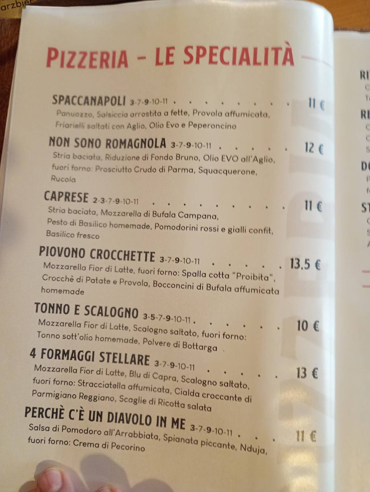 Menu di Notedimalto 