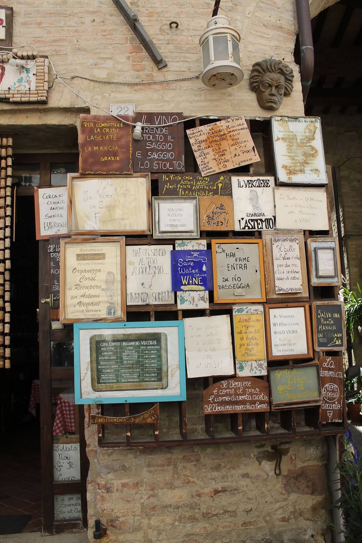 Menu di Montefalco 