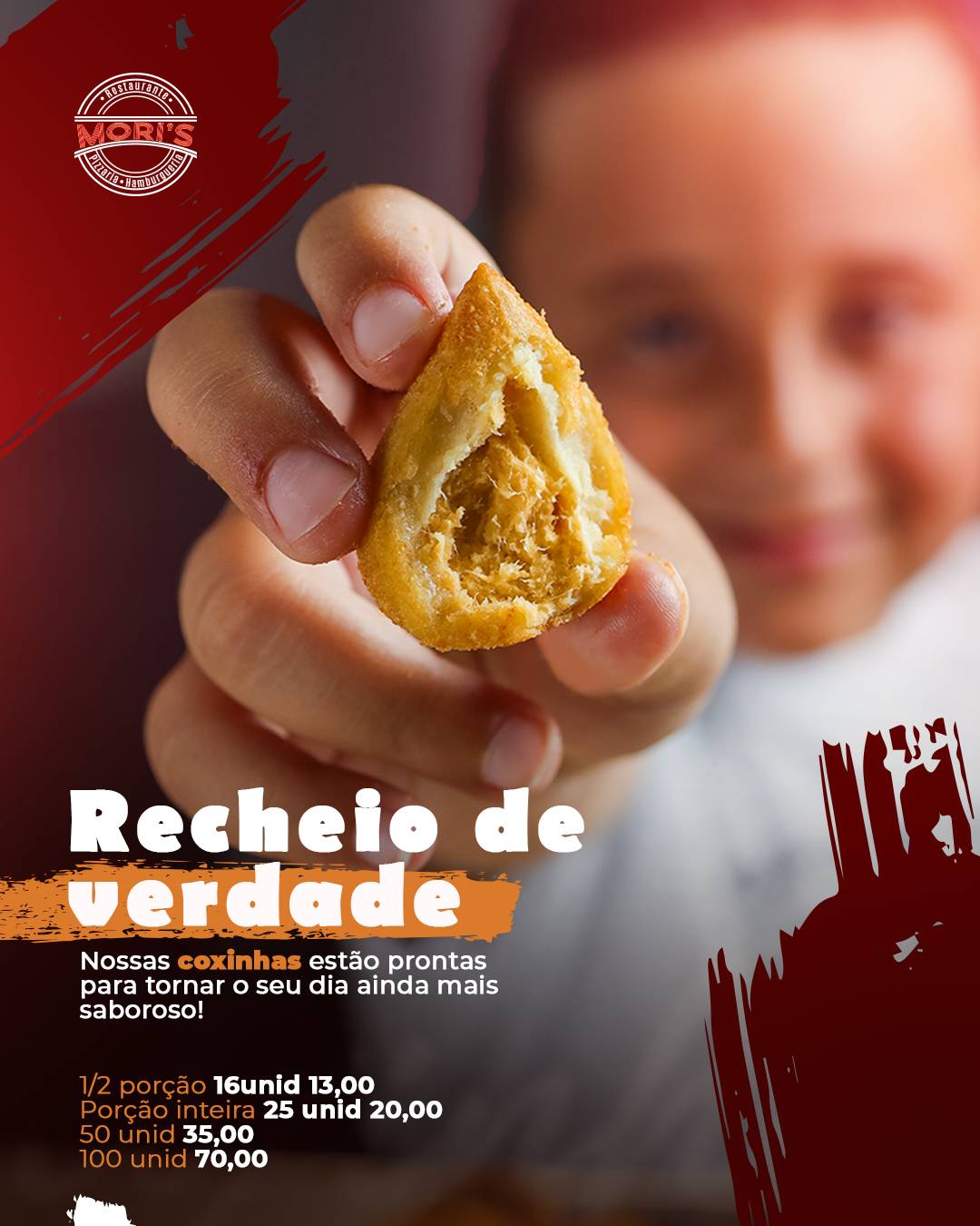 Mori's Gourmet Restaurante e Hamburgueria em Cotia cardápio
