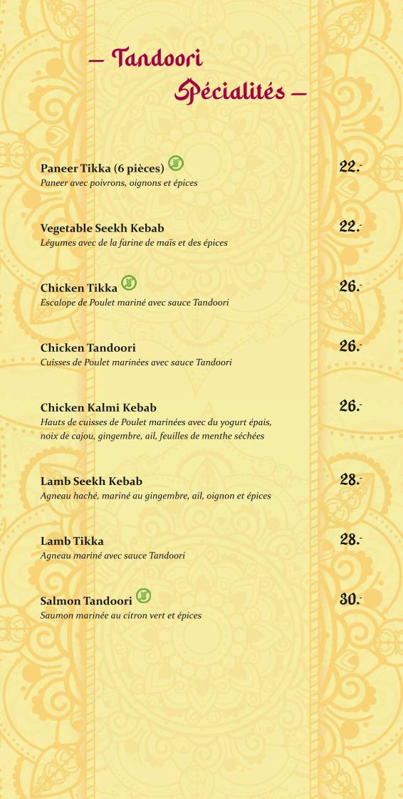 Menu di Mr. Pal - Indian Restaurant(halal food)50% off on direct reservation(only card menu)