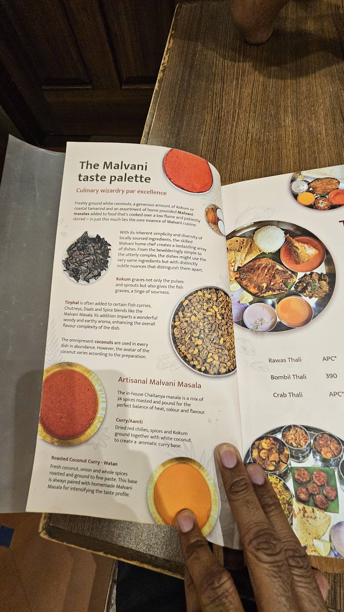 Chaitanya Assal Malvani Bhojangruh menu