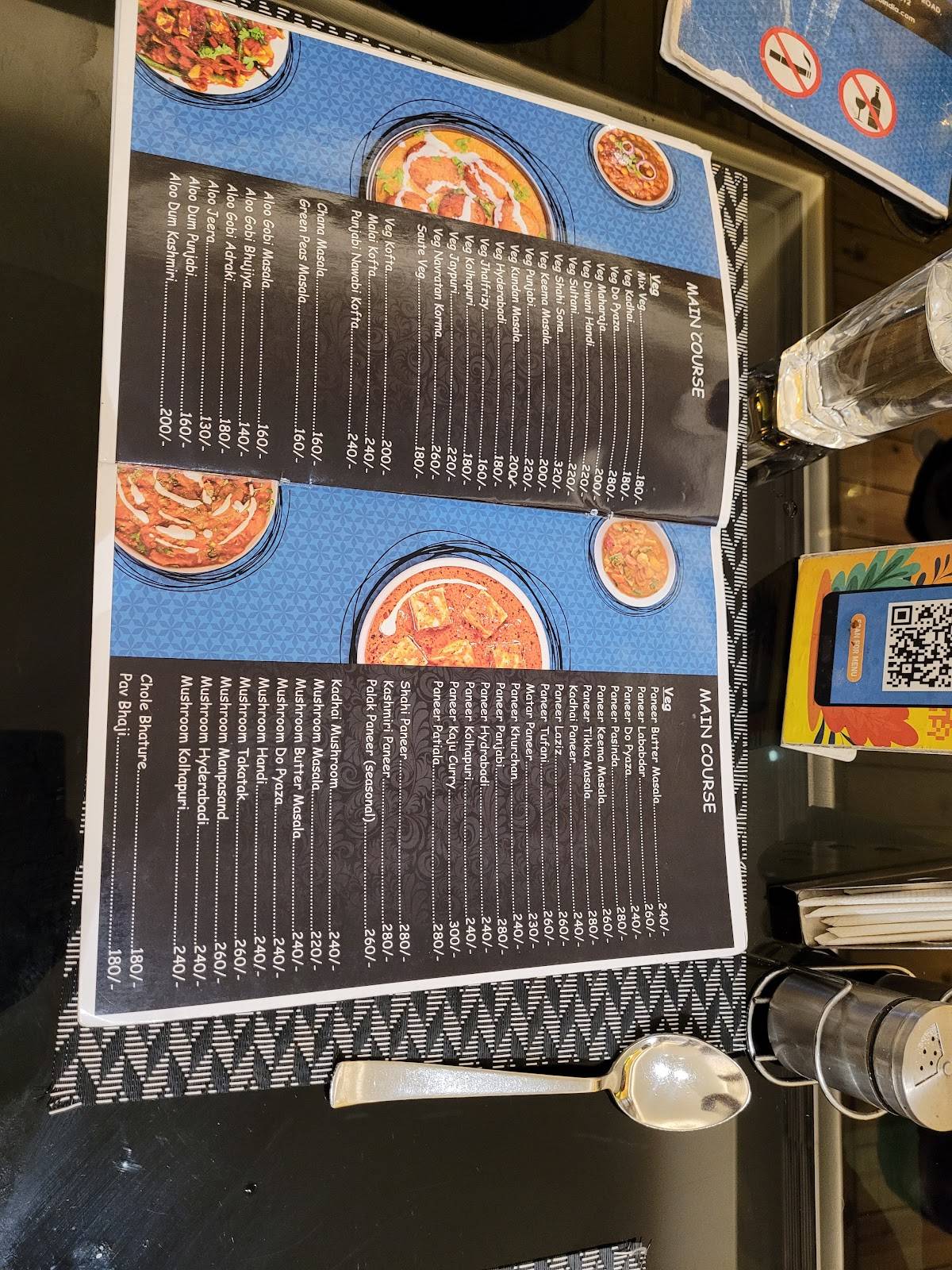 NSO Restro menu