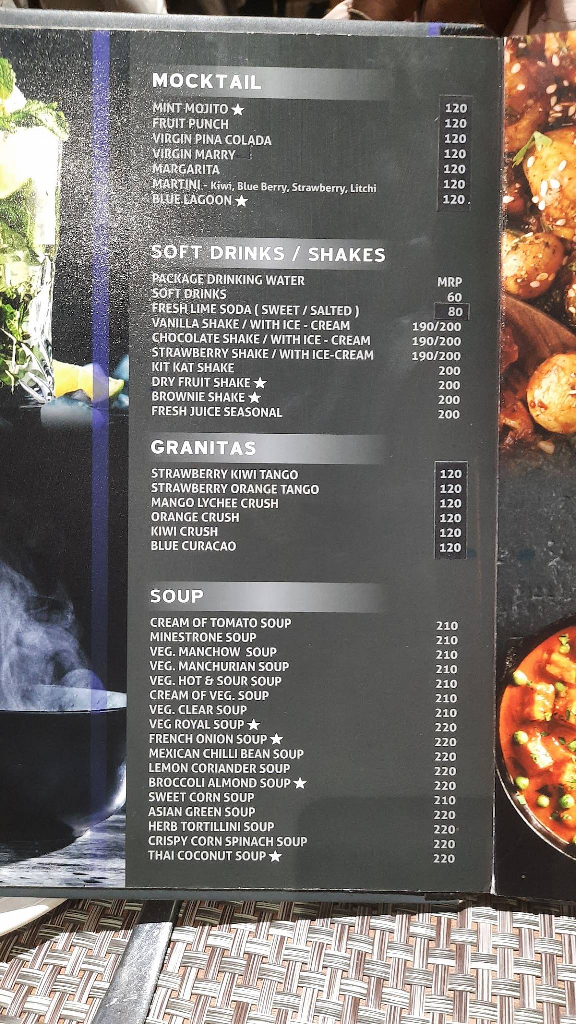 Nandanvan Multicuisine Restaurant menu