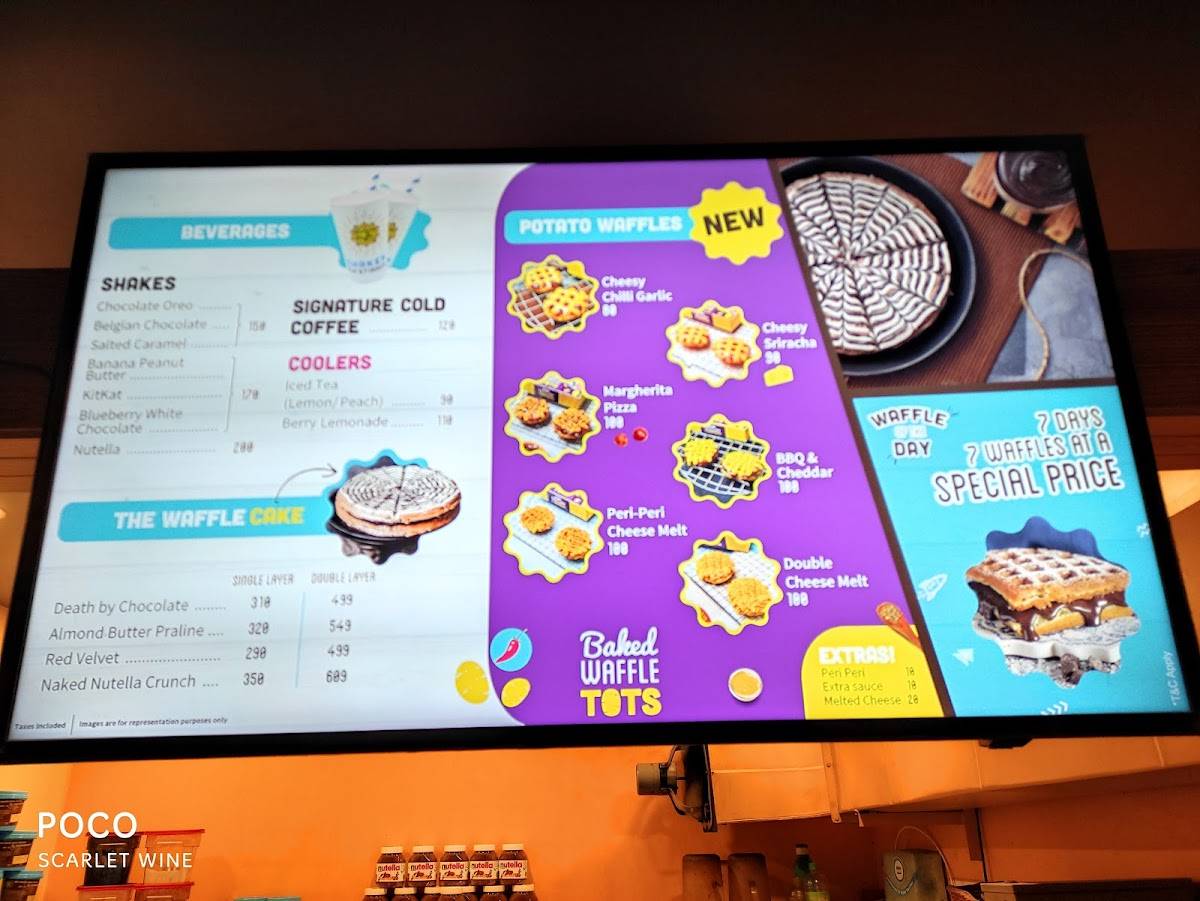 Menu at The Belgian Waffle Co, Nashik, Shop No 3