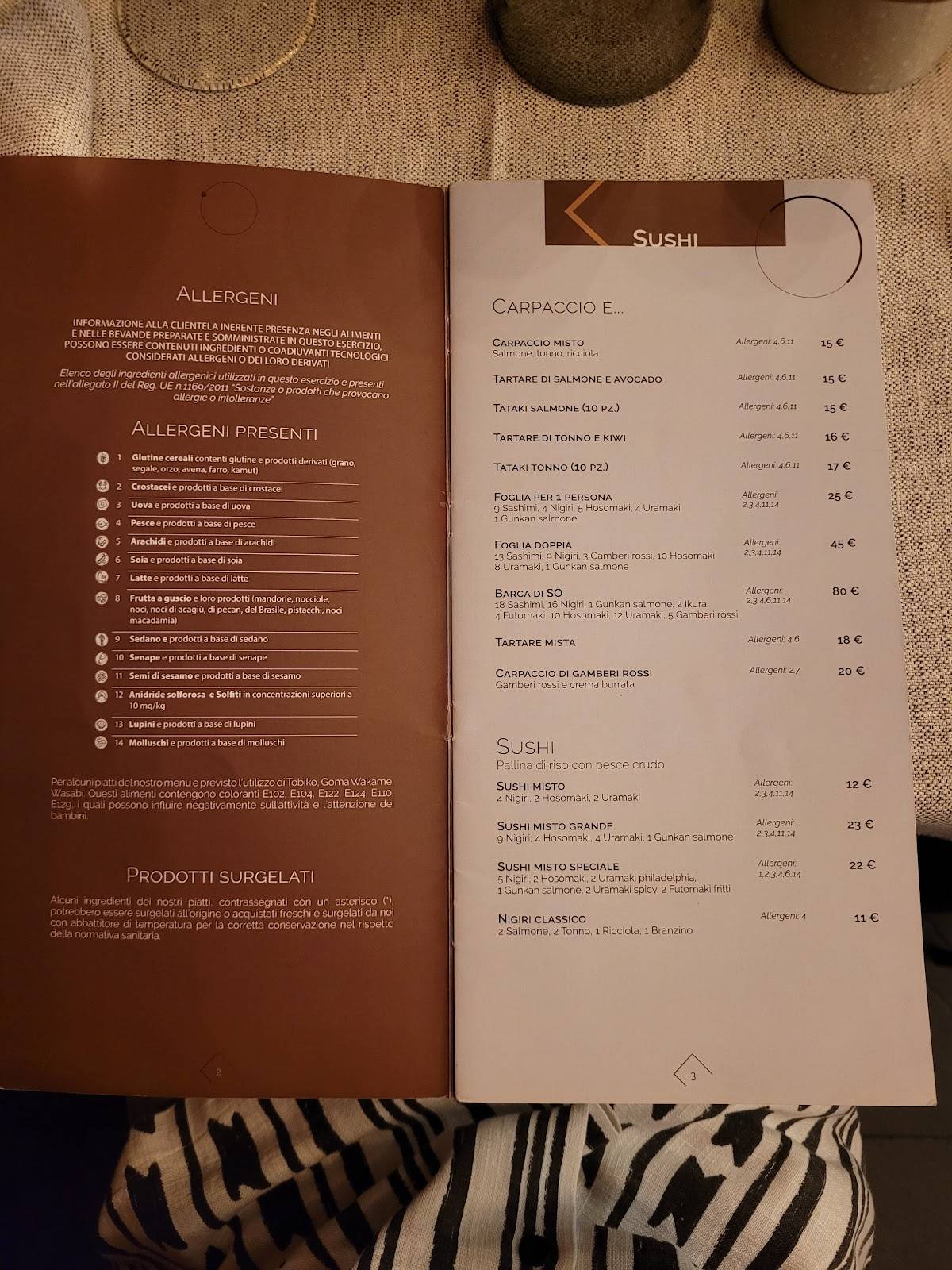 Menu di So Grill Restaurant 
