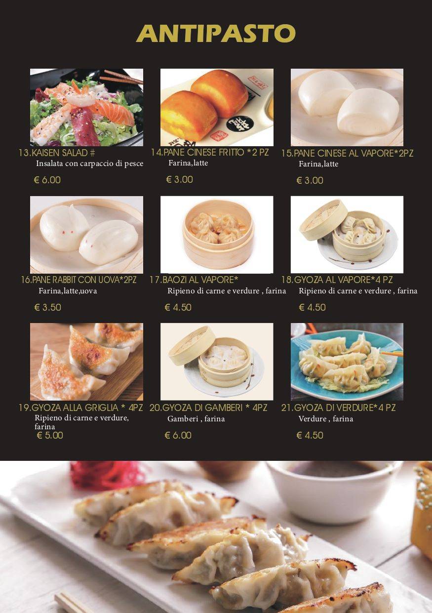 Menu di Heshi Sushi 