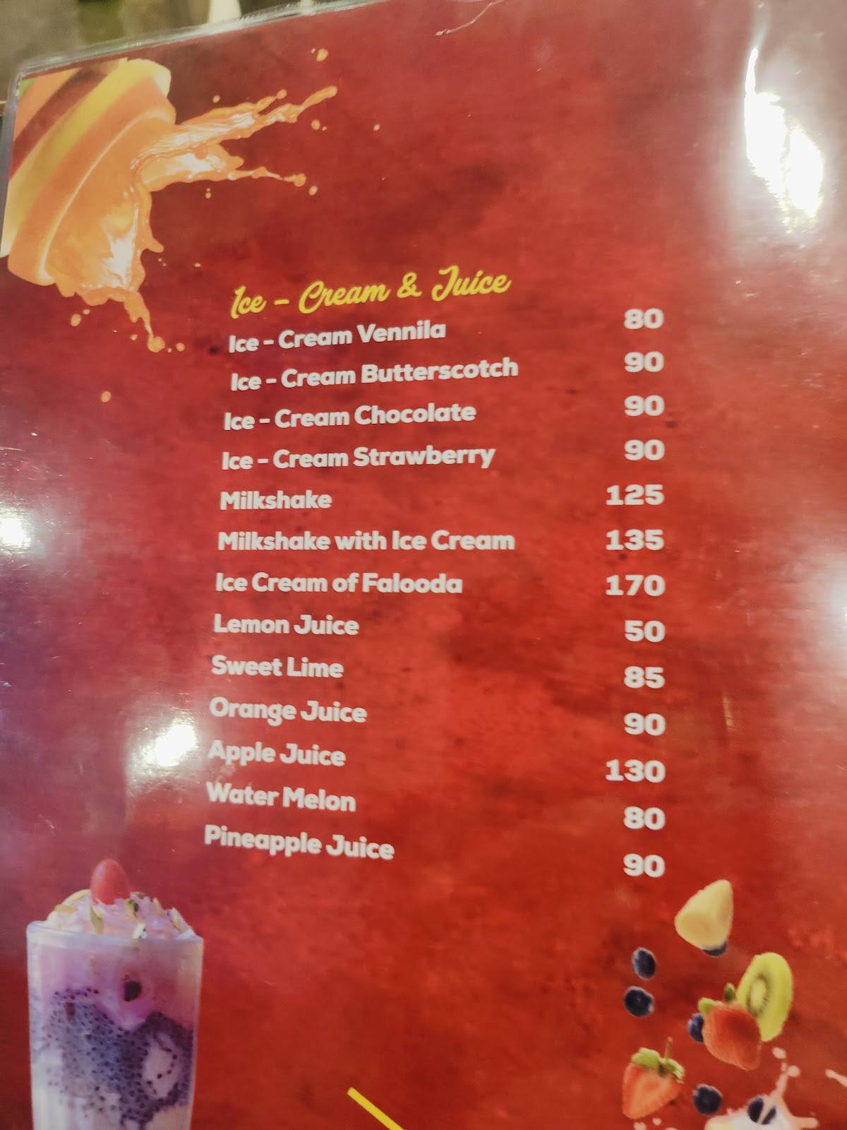 New Ayyanar Multi Cuisine Restaurant menu