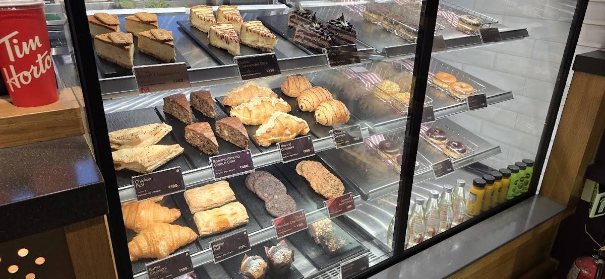 Tim Hortons menu