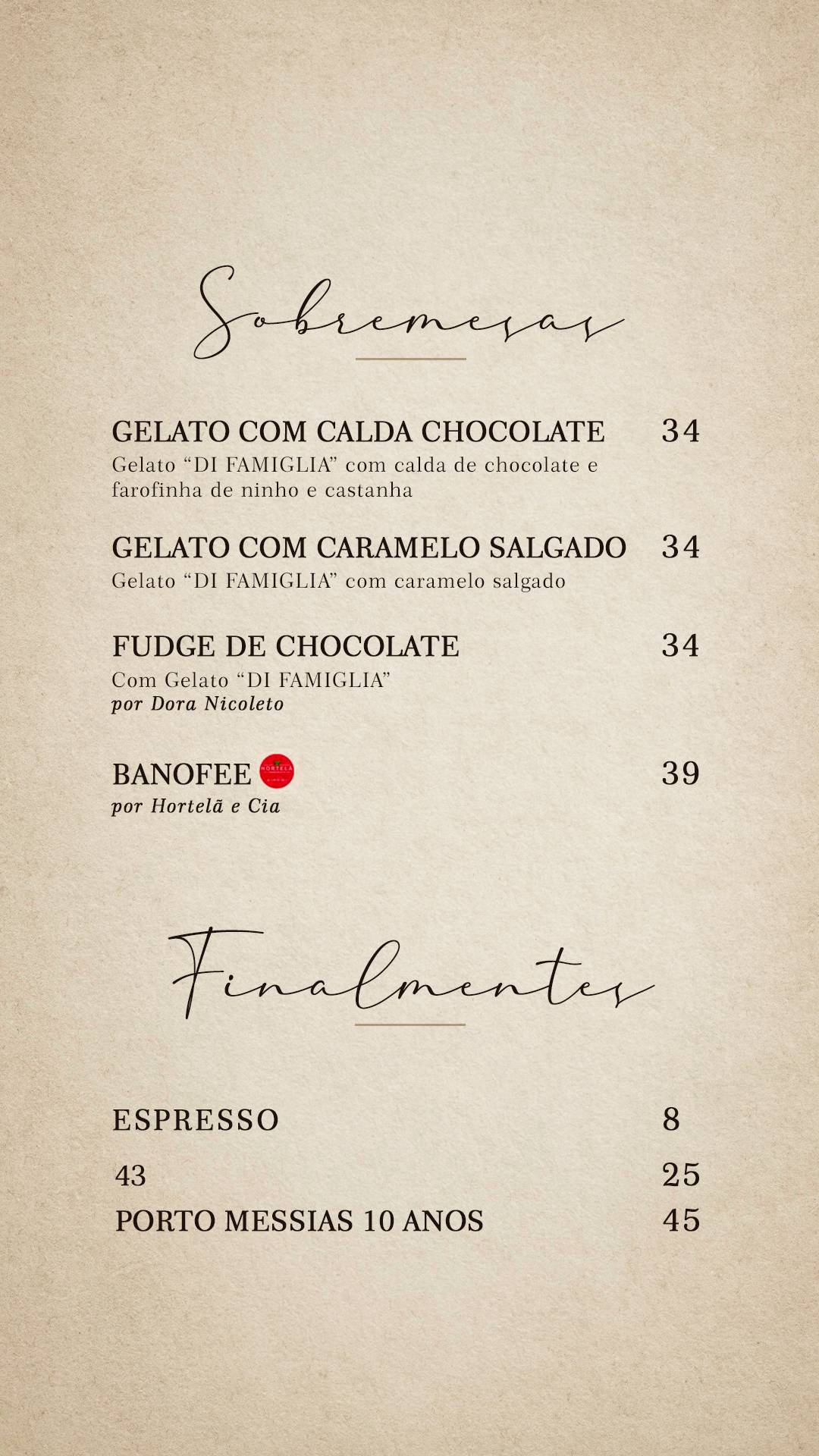 Nico Restaurante - Nico de Don Romano cardápio