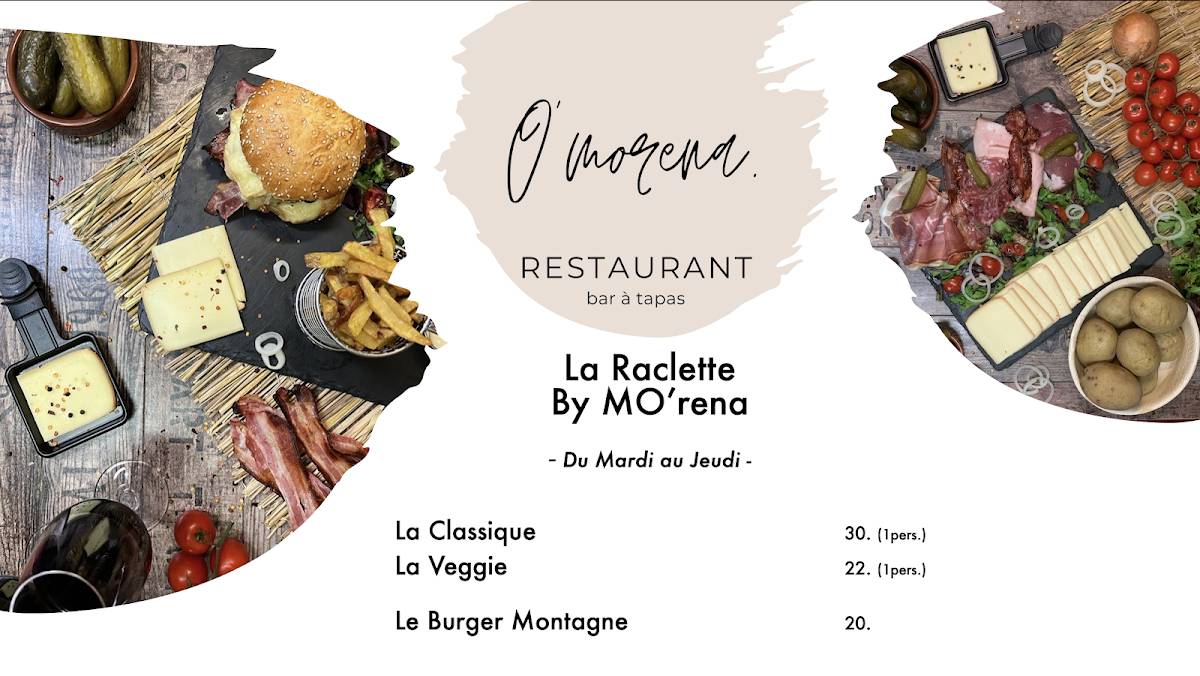Menu de O'Morena