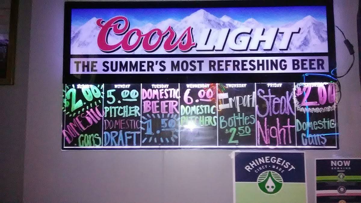 Menu at Office Tavern pub & bar, Fort Wayne