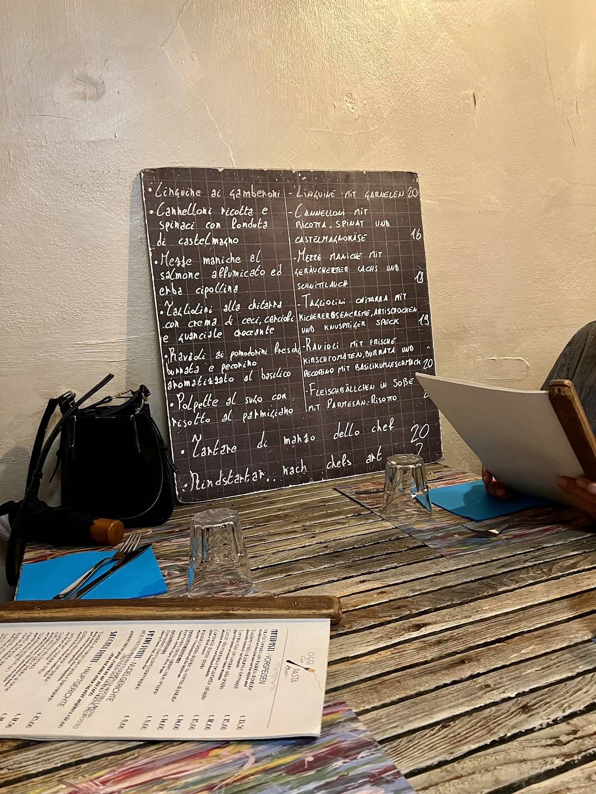 Menu di Oggi Pasta 