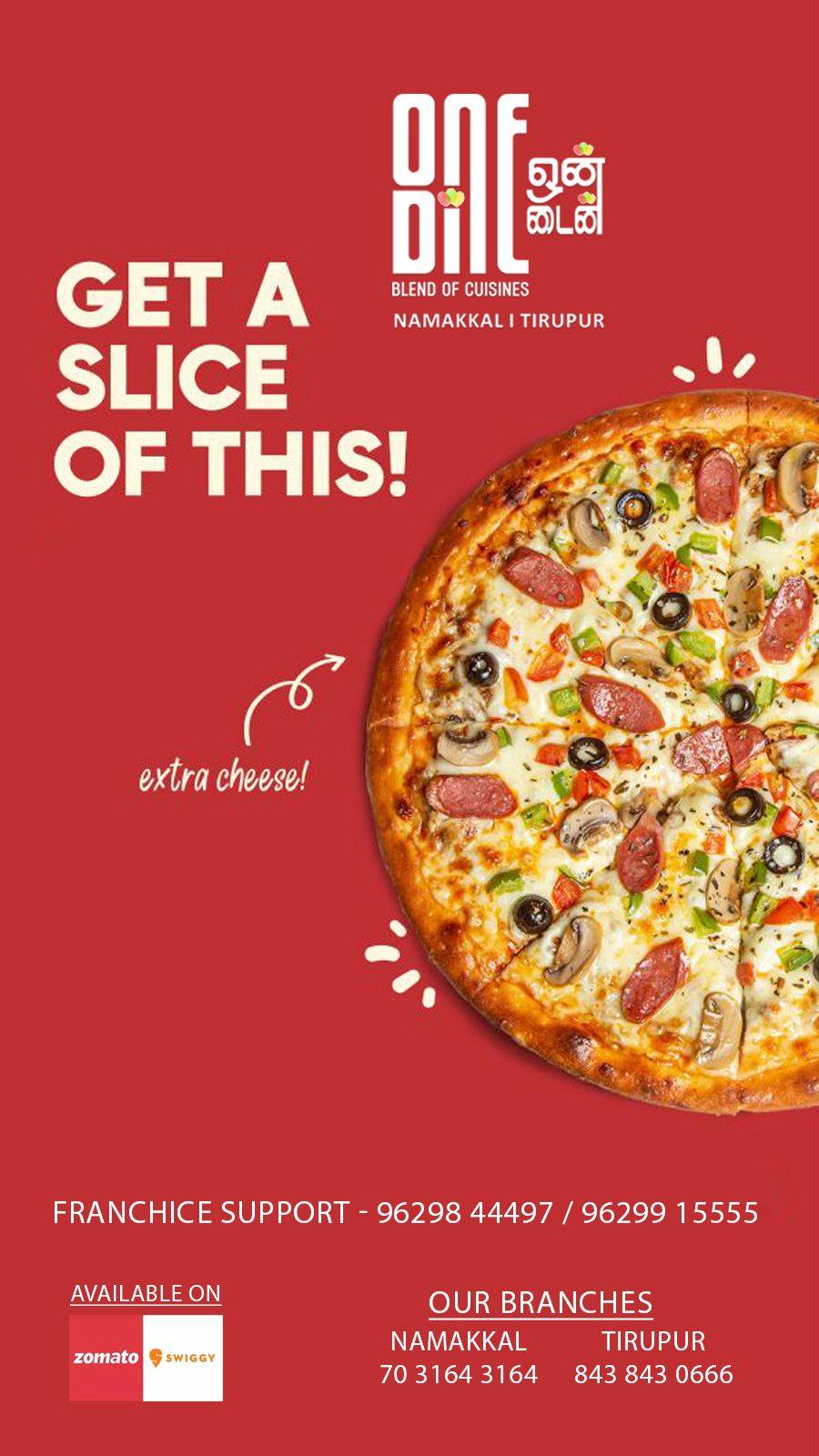 One Dine Tirupur menu