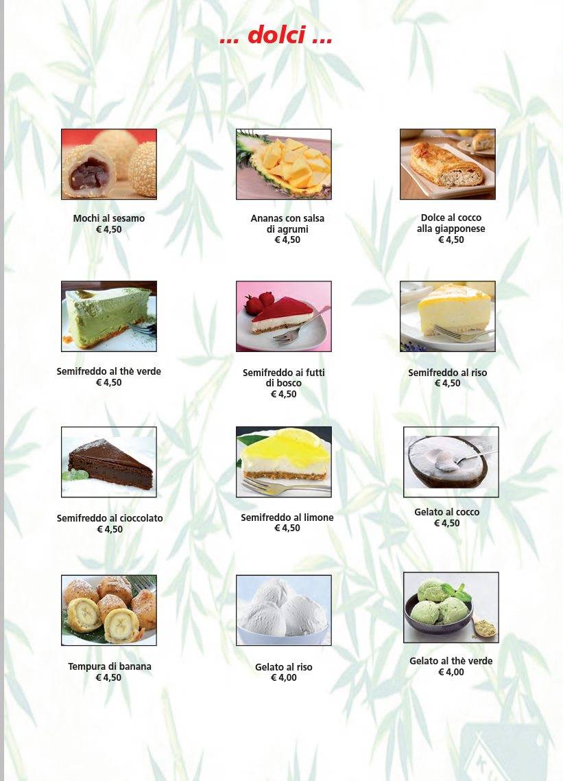 Menu di Osaka Japan Sushi 