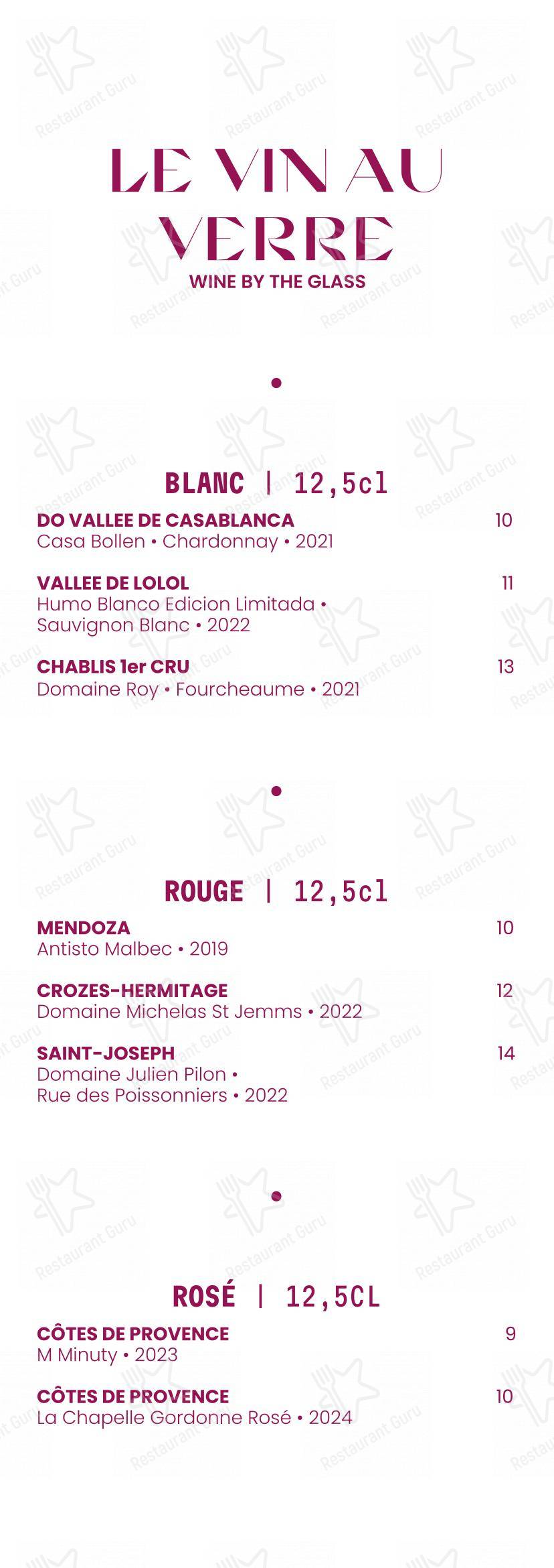 Menu pour PAMPA - Основное меню