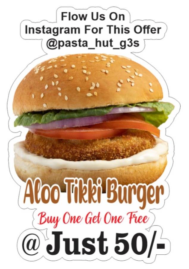 PASTA HUT SECTOR G3S menu