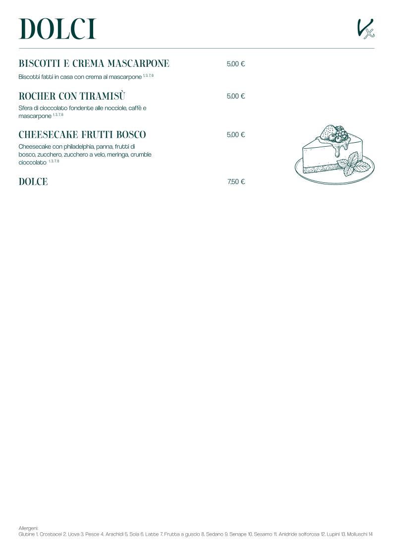 Menu di Il Venexino - Nonsolocaffè 