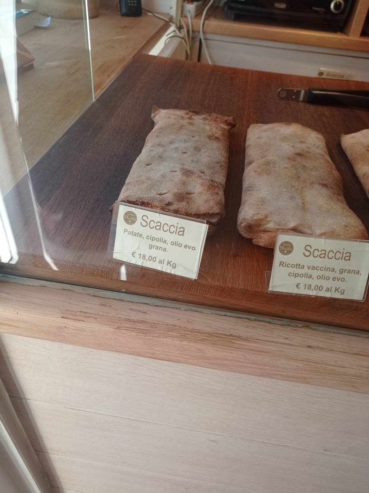 Menu di Panificio Maidda 