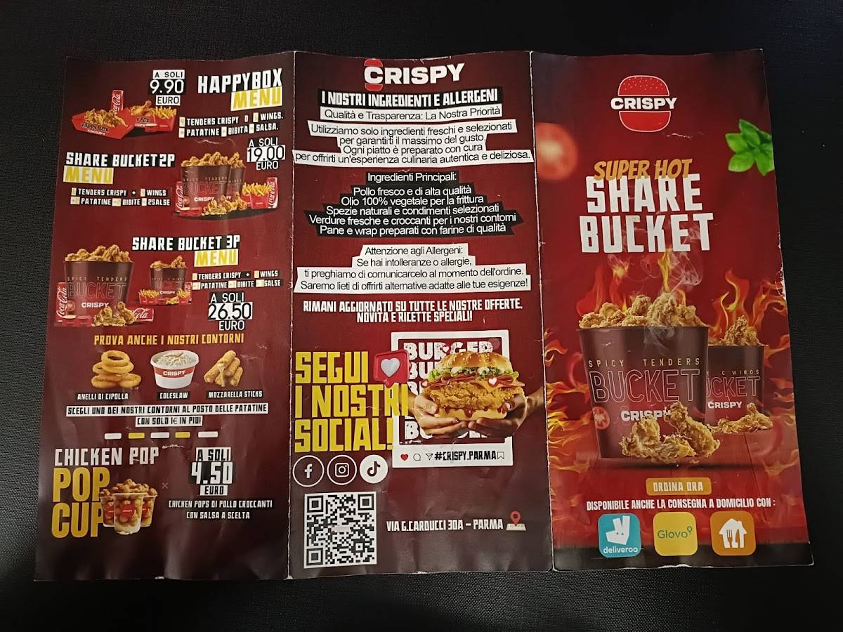 Menu di CRISPY 
