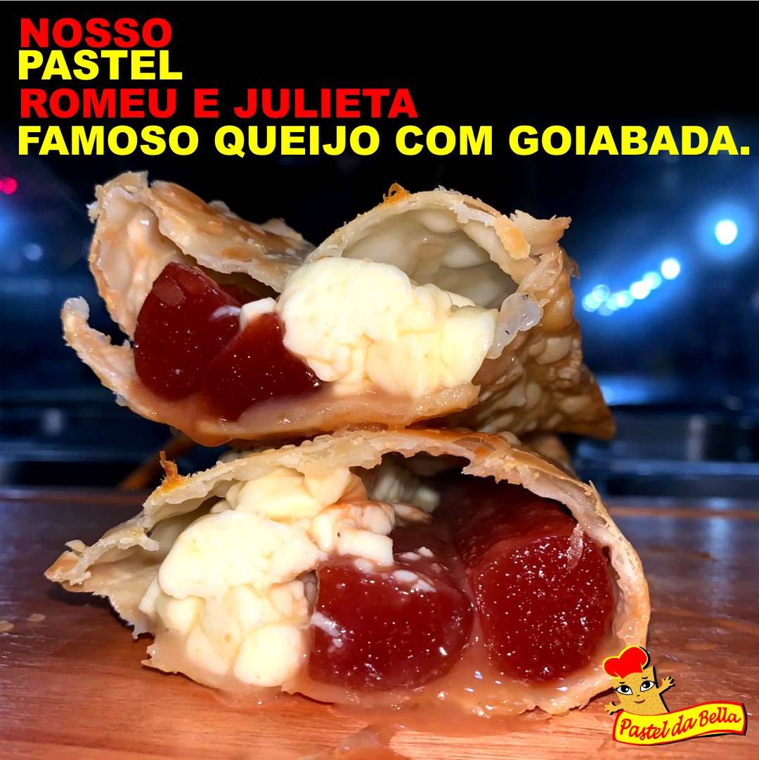Pastel da Bella Magé RJ cardápio