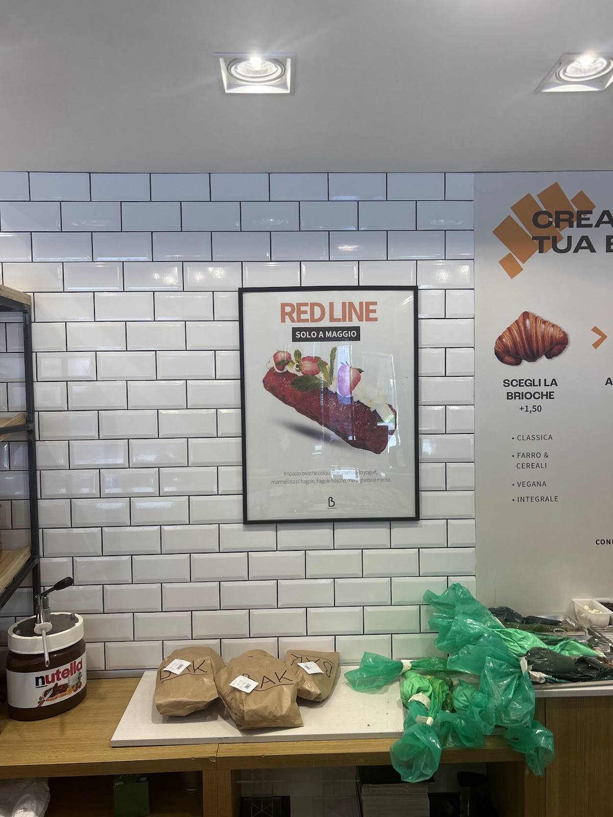 Menu di Pasticceria BAK 