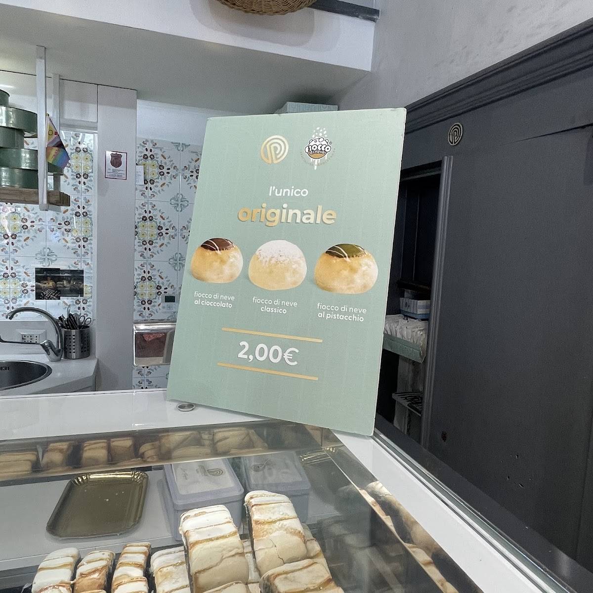 Menu di Pasticceria Poppella 